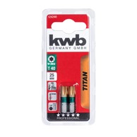 KWB Titan za odvijač 25 mm bit Torx T40 set 2/1