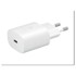 SAMSUNG Punjač za mobitel, Micro USB - Type-C, brzo punjenje, EP-TA800NWEGEU, bijeli, bez kabela 