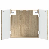 Kabinet za mete BREDA, hrast sonoma, 52,5 × 10,5 × 53,5 cm