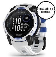 GARMIN Pametni sat Instinct 3 Solar Whitestone Bolt Blue Limited Edition 45 mm, 010-02934-03