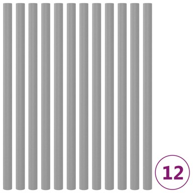 Pjenasti omotači za stupove trampolina 12 kom 92,5 cm sivi