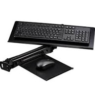 NEXT LEVEL Pladanj za tipkovnicu i miš Racing Elite, crni