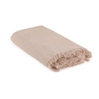 MIJOLNIR Smeđi prekrivač od recikliranog pamuka 170x205 cm Merlin 