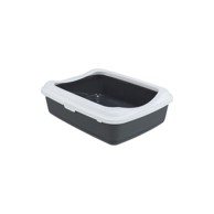 TRIXIE Posuda za pijesak Classic s rubom, siva