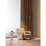 NOVA LUCE Kedros stajaća lampa led/3000k/9w/717lm/bijela & black nl9870034