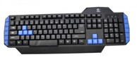 REBELTEC Gaming tipkovnica Warrior, USB, crna
