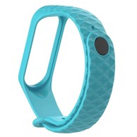 B-STRAP Silicone Diamond remen za Xiaomi Mi Band 3/4, teal