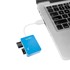SMILE USB 2.0 Hub, 4 porta, plava