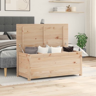 Kutija za pohranu 110 x 50 x 45,5 cm od masivne borovine