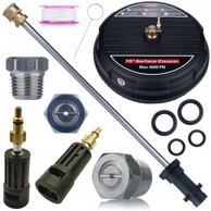 ROSFIX Set pribora za visokotlačni čistač, T-Racer + lance 58 cm + adapter, kompatibilno s Kärcher K2–K7