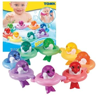 TOMY Igračka za kadu, Toomies Do Rae Mi Dolphins, višebojna