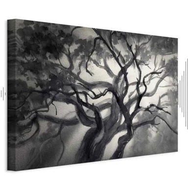 Slika Lighted Branches, jednodijelna, široka, 30x20 cm