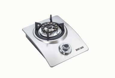 HOT WOK Plinski plamenik Silver Line 4,5 kW HW2113, srebrna