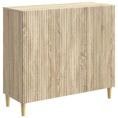 Krevet, 89 x 34,5 x 80 cm, konstruirano drvo, hrast sonoma