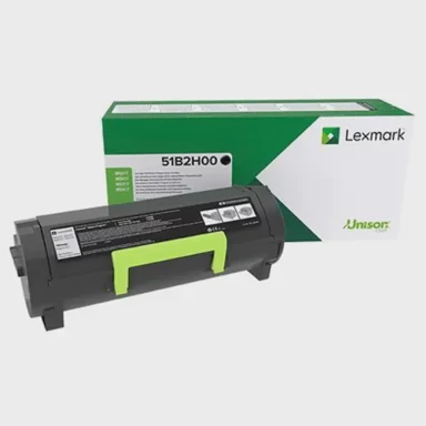 LEXMARK Toner original visokoučinkovit Hojtydende, crna