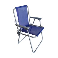 Sklopiva kamping i plažna stolica, tamno plava