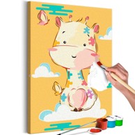 Slika za samostalno slikanje Funny Giraffe 40x60