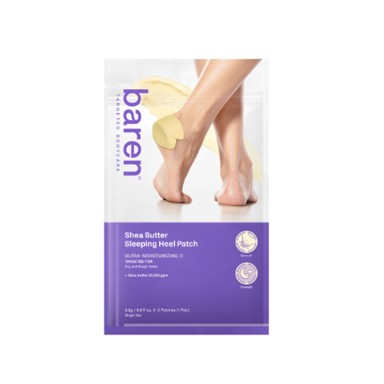 BAREN Hidratantni flaster za pete Shea Butter Sleeping Heel Patch 2 kom