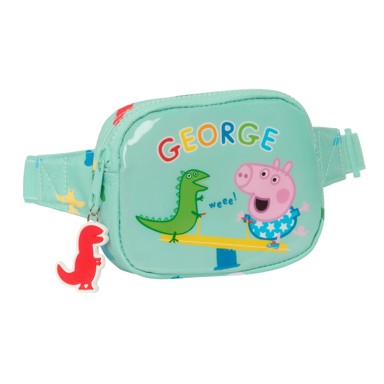 PEPPA PIG Torbica na rame George, 14 x 11 x 4 cm, boje metvice