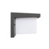 RENDL Zidna lampa, Hide SQ, 230V, E27 13W, IP44, antracit
