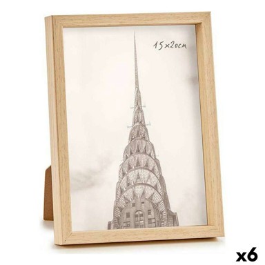 Okvir za sliku, 6 kom, smeđa