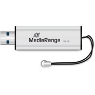MEDIARANGE USB memorija MR918, 128 GB, USB 3.2, USB-A + Micro-USB, crna/srebrna