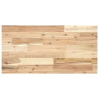 Površina za umivaonik neobrađena 100 x 40 x 4 cm, drvo bagrema, prirodna