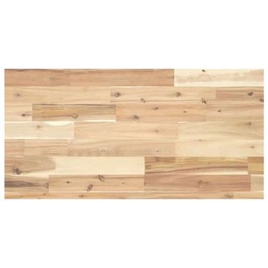 Površina za umivaonik neobrađena 100 x 40 x 4 cm, drvo bagrema, prirodna