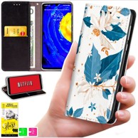 BLUEMOON Futrola tipa novčanik za Realme 14 Pro+ 5G / 14 Pro Plus 5G - maska s otiskom i zaštitnim staklom 9H
