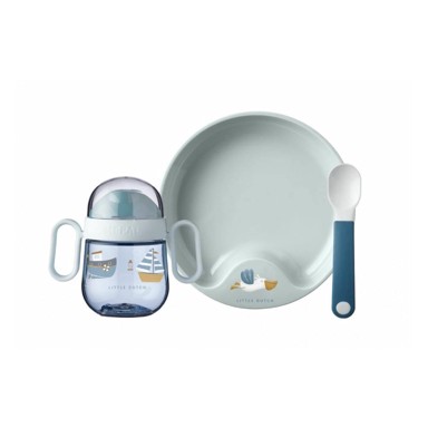 LITTLE DUTCH 3-dijelni set za jelo Sailors Bay