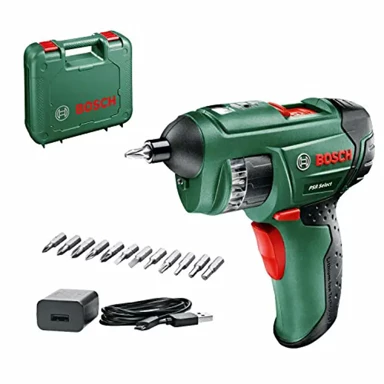 BOSCH Akumulatorski odvijač PSR Select 3,6V, zeleno/crna