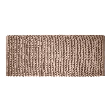 BIANCA Smeđa kupaonska prostirka 50x120 cm Aspen Bobble
