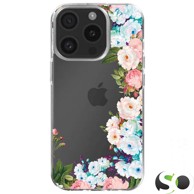 HQ Silikonska maskica za iPhone 15 Prozirna Flowers #2