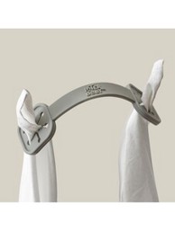 INTERBABY Silikonski držač tetra pelena, petrol grey, 2 kom