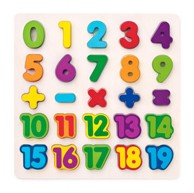 WOODYLAND Drvene puzzle Brojevi