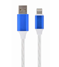 CABLEXPERT LED kabel USB na Apple Lightning 1 m