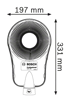 BOSCH Sistemski pribor Professional GDE 162
