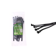 ROAD-TEQ Vezice za kabele za višekratnu uporabu 7 2x150 mm 20 kom CTBR-8X150, crna