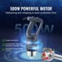 VEVOR Ručni mikser 500 W 40,6 x 14,7 x 10,2 cm, srebrni