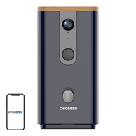 DOGNESS Pametna hranilica T03 za grickalice s kamerom, crna
