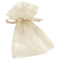KNORR PRANDELL Vrećica ukrasna organdi 21-6399428, 10x8 cm pk24, bež