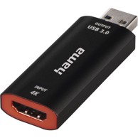 HAMA USB plug Video Recording Stick - HDMI socket 4K