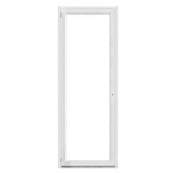 SAMOPEV PVC balkon vrata 70 80x210 L Low.e otkopno/zaokretna 1 krilo UW1,4, bijela