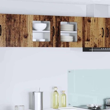 Zidni kuhinjski ormarić s policom 40x31x40 cm, hrast, smeđi  