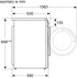 BOSCH Perilica-sušilica rublja WNA13401PL