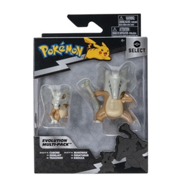 Set figura, Pokémon Select Evolution Multipack, Cubone i Marowak