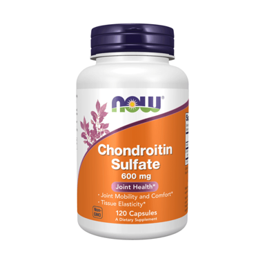 NOW Kondroitin sulfat, 600 mg, 120 kapsula