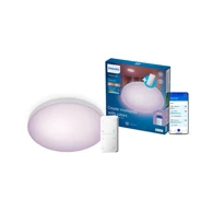 PHILIPS Pametna LED stropna svjetiljka okrugla 27-6 (1800 lm) + upravljač, bijela