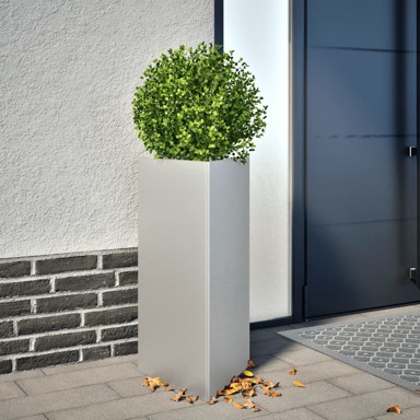 Vrtne sadilice 2kom trokutasta 40x34,5x70 cm pocinčani čelik