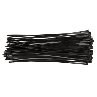TOPEX Kabelske vezice 4,8 x 300 mm 75 kom, crne